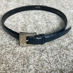 Lejon Vintage Alligator Grain Steer-hide Women’s Belt M